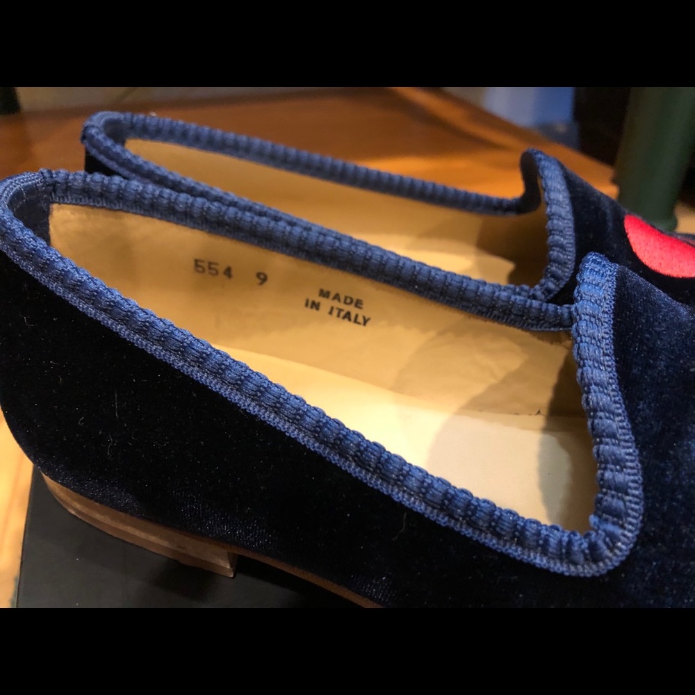 Banana split Blue Red heart RARE shoes Del Toro 9 - Picture 6 of 8